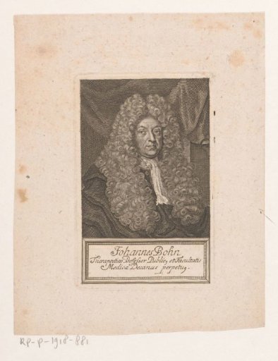 Portrait of Johannes Bohn