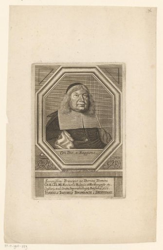 Portrait of Johann Jacob Brombach von Dieffenau