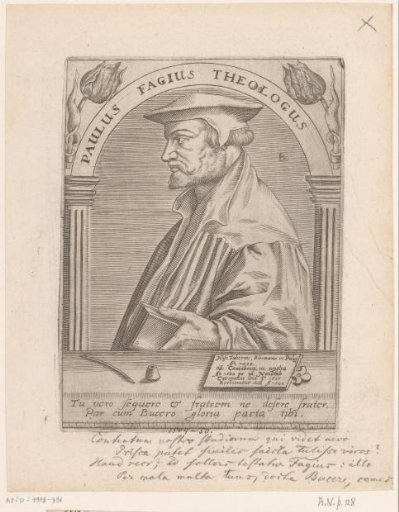 Portrait of Paul Fagius