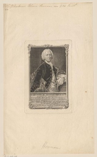 Portrait of Johann Heumann