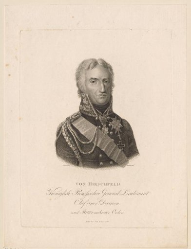 Portrait of Karl Friedrich von Hirschfeld