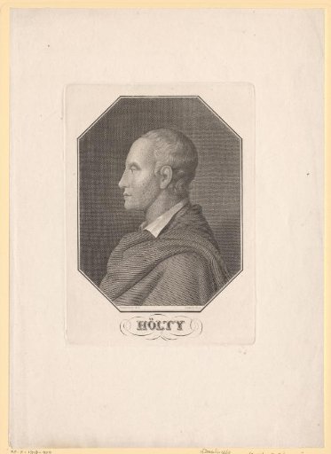 Portrait of Ludwig Hölty