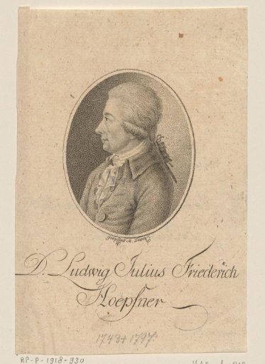 Portrait of Ludwig Höpfner