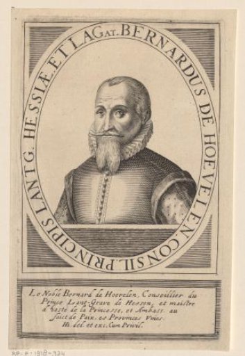 Portrait of Bernard van Hoevelen