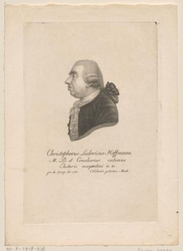 Portrait of Christoph Ludwig Hoffmann