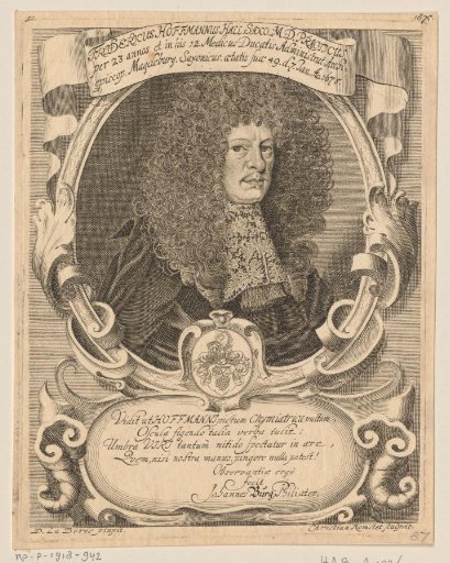 Portrait of Friedrich Hoffmann