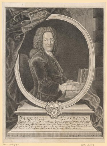 Portrait of Friedrich Hoffmann