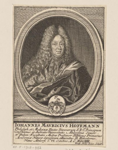 Portrait of Johann Moritz Hoffmann