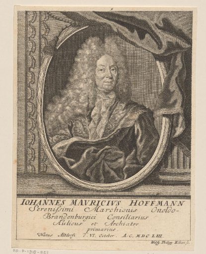 Portrait of Johann Moritz Hoffmann