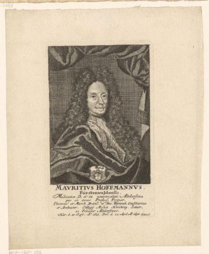 Portrait of Moritz Hoffmann