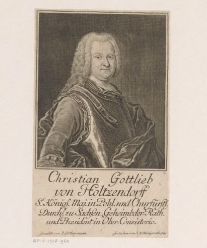 Portrait of Christian Gottlieb von Holtzendorff