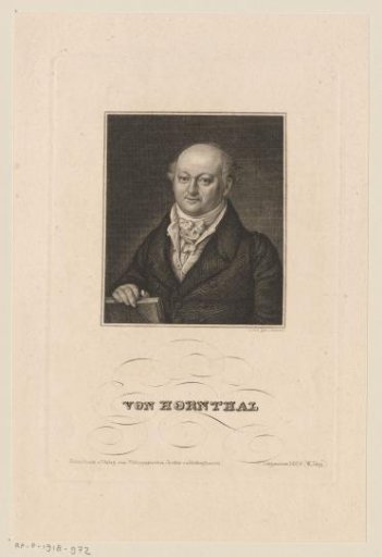 Portrait of Franz Ludwig von Hornthal