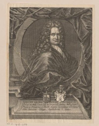 Portrait of Johann Georg Hoyer