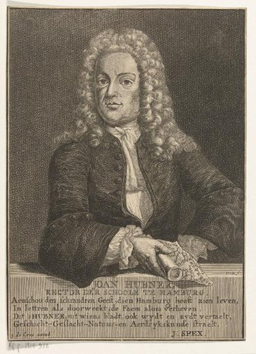 Portrait of Johann Hübner