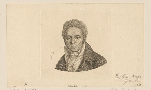 Portrait of Gustav Hugo