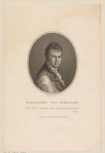 Portrait of Alexander von Humboldt
