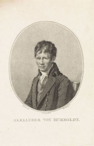 Portrait of the German scientist Alexander von Humboldt