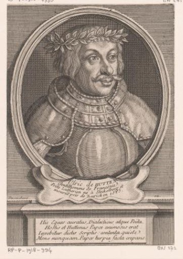 Portrait of Ulrich von Hutten