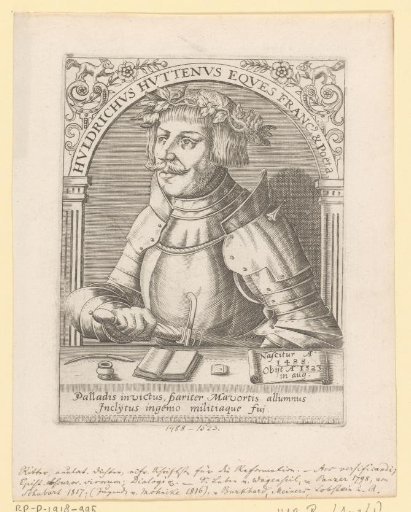 Portrait of Ulrich von Hutten