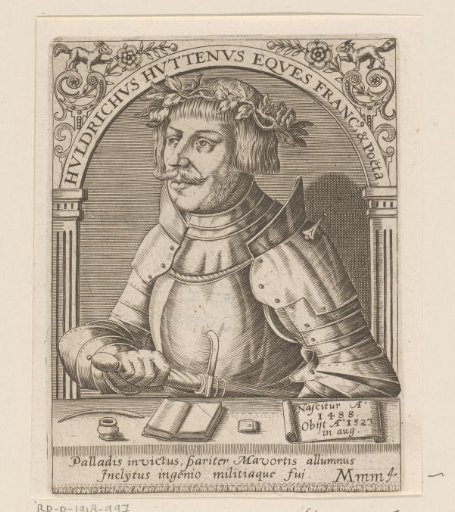 Portrait of Ulrich von Hutten