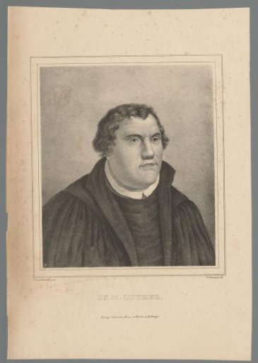Portrait of Martin Luther