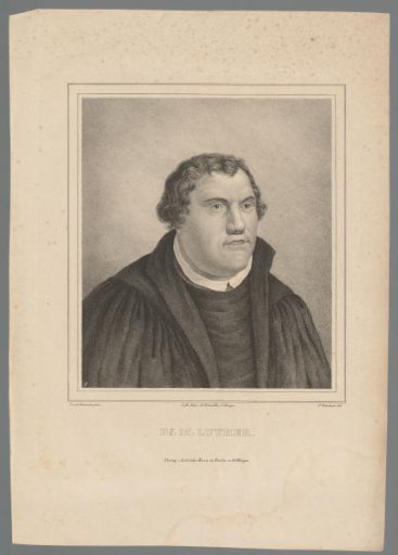 Portrait of Martin Luther