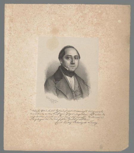 Portrait of Ernst Friedrich Vertraugott Lorenz