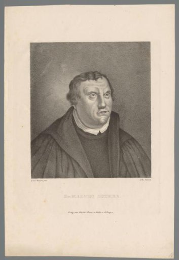 Portrait of Martin Luther