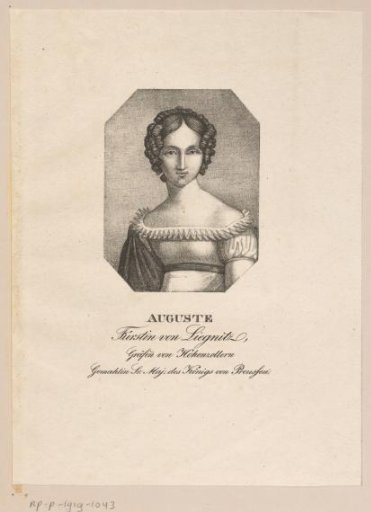 Portrait of Auguste von Harrach, Princess of Liegnitz