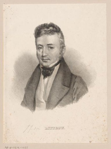 Portrait of Joseph Johann von Littrow