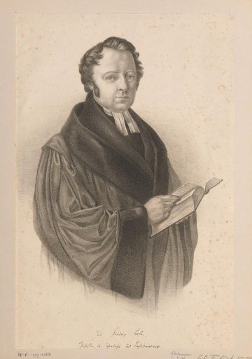 Portrait of Gottfried Christian Friedrich Lücke