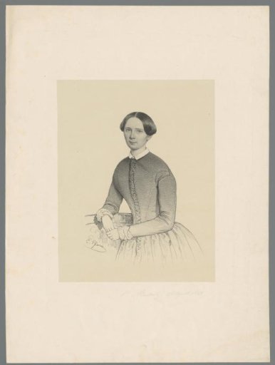 Portrait of an unknown woman, possibly Beulwitz