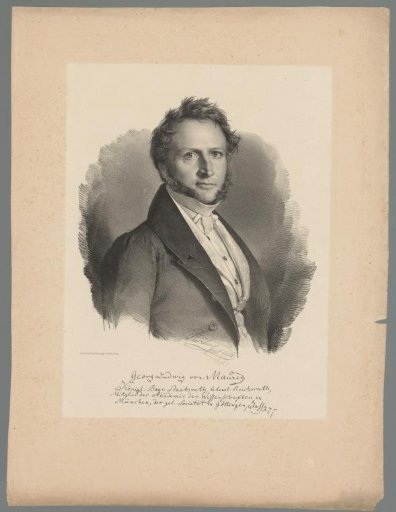 Portrait of Georg Ludwig Maurer