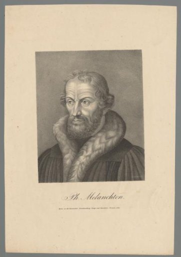 Portrait of Philipp Melanchthon