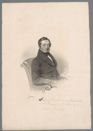 Portrait of Ludwig Freiherr von Mandell