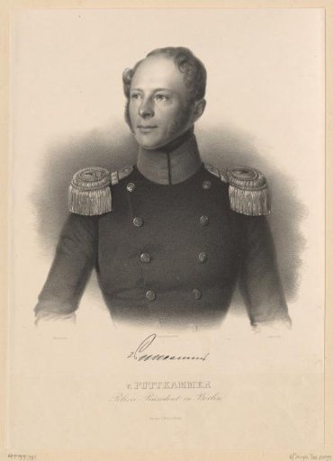 Portrait of Eugen von Puttkamer