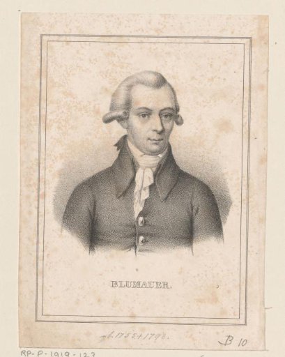 Portrait of Alois Blumauer