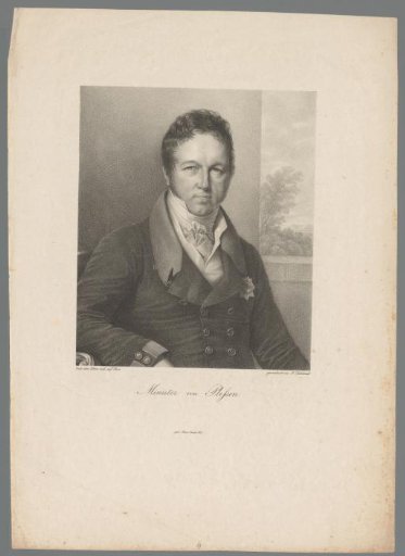 Portrait of Leopold von Plessen