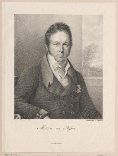 Portrait of Leopold von Plessen