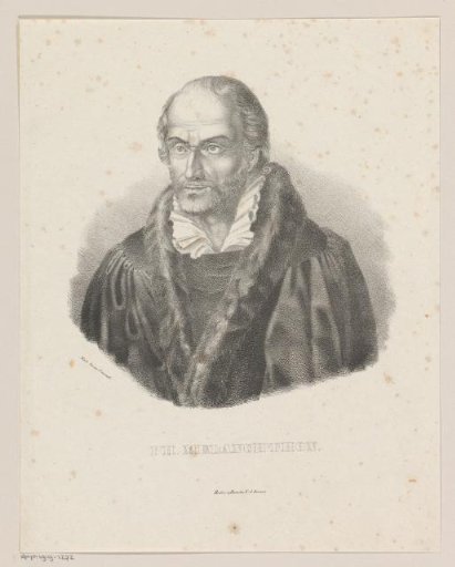 Portrait of Philipp Melanchthon