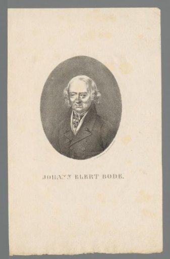 Portrait of Johann Elert Bode