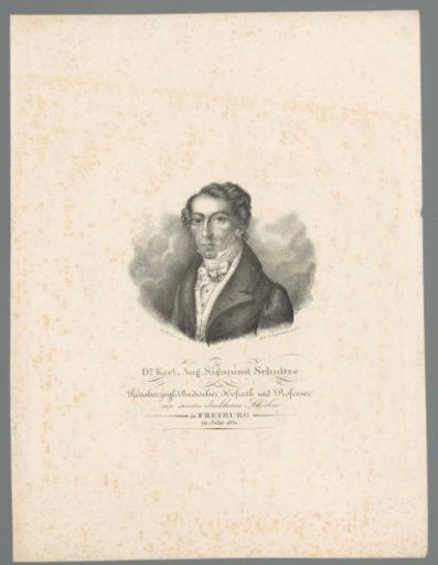 Portrait of Karl August Sigismund Schultze