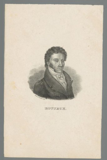 Portrait of Karl von Rotteck