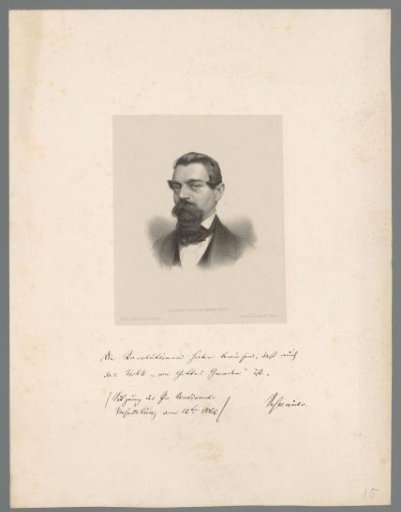 Portrait of an unknown man, possibly Karl Ludwig Schneider