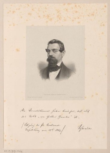 Portrait of Ludwig Karl Schneider