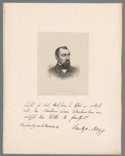 Portrait of Hermann Schulze-Delitzsch