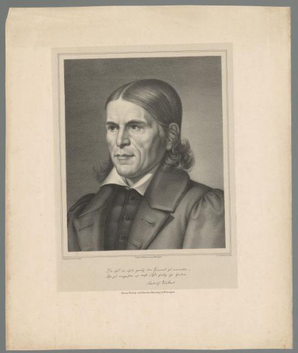 Portrait of Friedrich Rückert