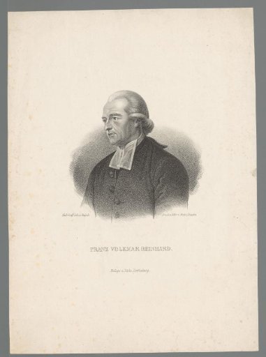 Portrait of Franz Volkmar Reinhard