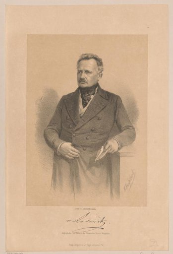 Portrait of Joseph von Radowitz