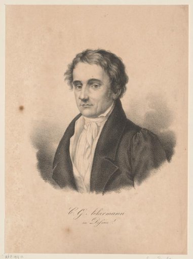 Portrait of Christian Georg Ackermann